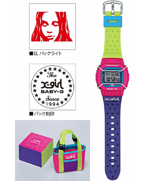CASIO BABY-G นาฬิกาข้อมือ นาฬิกากันน้ำ นาฬิกาของแท้ ประกันศูนย์ CMG 1 ปี รุ่น BGD-500XG-4JR นาฬิกาสีชมพู