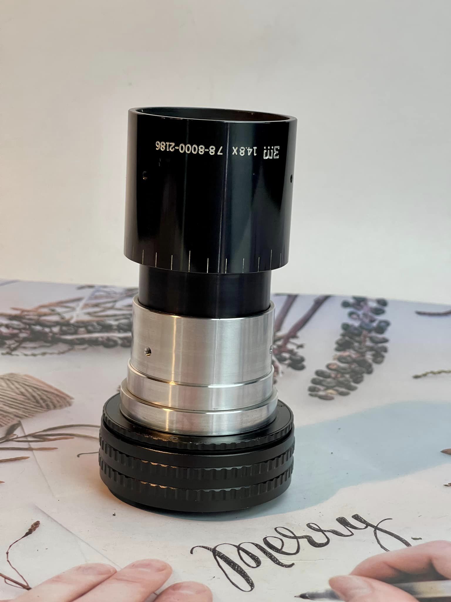 OLYMPUS 3M 14.8X MODIFIED M42 MOUNT