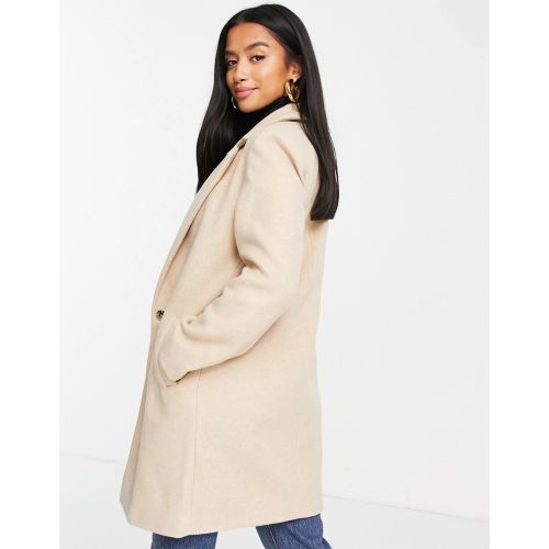 เสื้อโค้ท เสื้อโค้ทกันหนาว โค้ทวูล tailored knot coat สีเบจ แบรนด์ STRADIVARIUS สำเนา