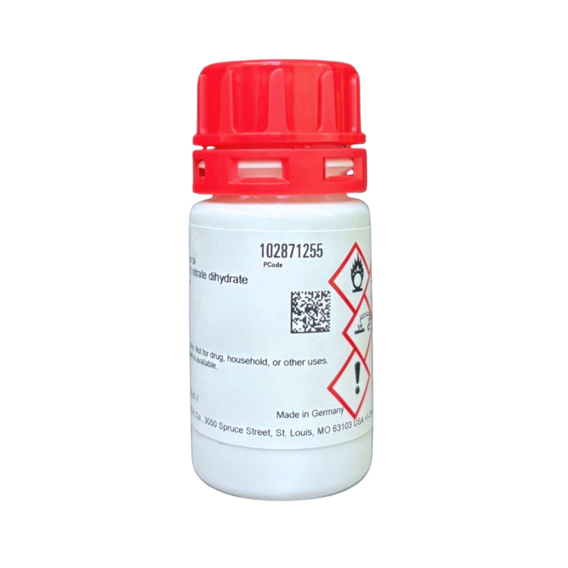 Palladium (II) Nitrate Dehydrate ~40% pd basic, 1g. Sigma Aldrich®
