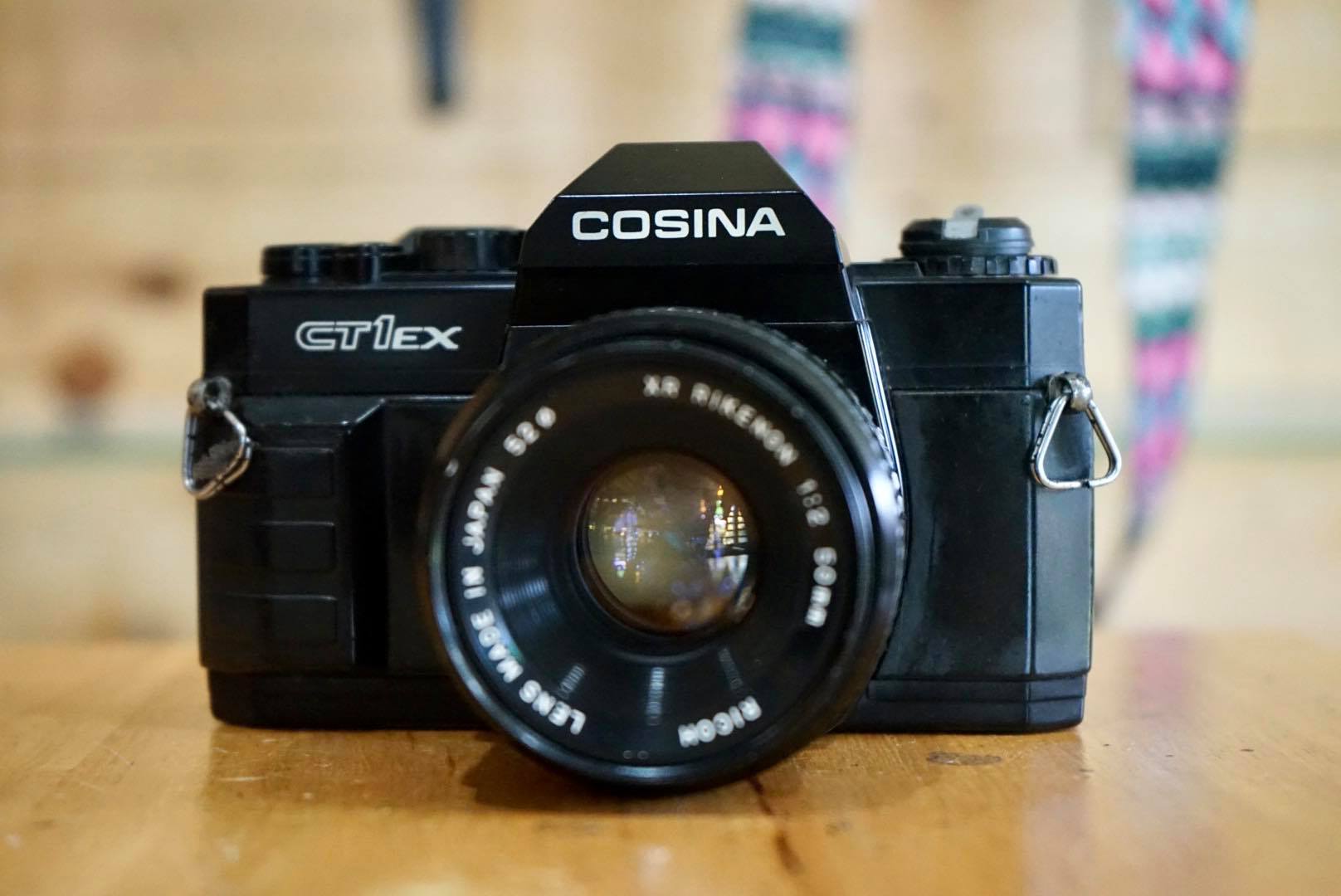COSINA CT1 EX RICOH XR RIKENON 50MM.F2