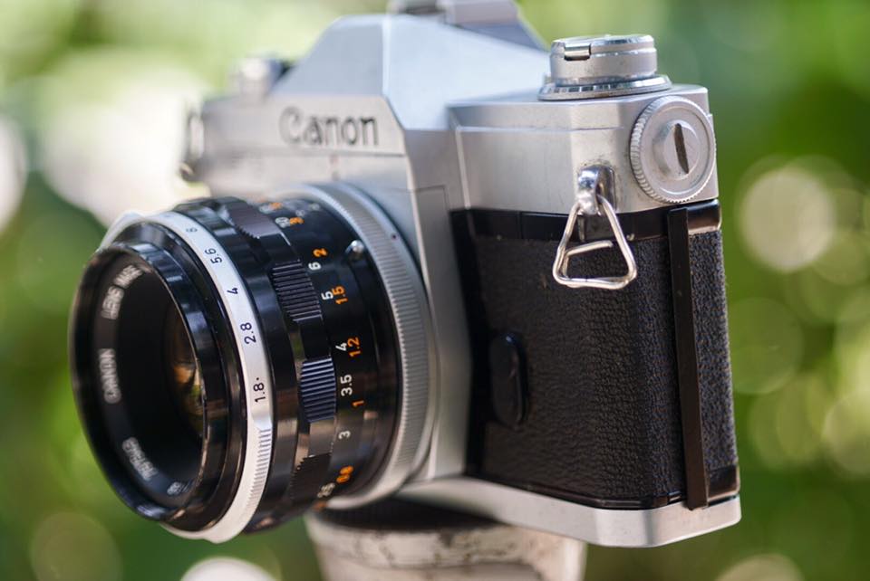 Canon FTB QL Canon Lens FL 50mm. f1.8