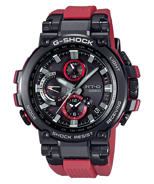 CASIO G-SHOCK นาฬิกาข้อมือ นาฬิกากันน้ำ นาฬิกาของแท้ ประกันศูนย์ CMG 1 ปี รุ่น MTG-B1000B-1A4 นาฬิกาสีดำ