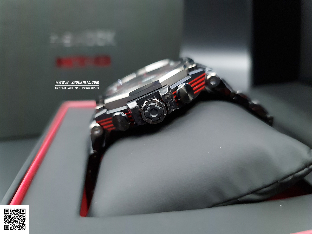 CASIO G-SHOCK นาฬิกาข้อมือ นาฬิกากันน้ำ นาฬิกาของแท้ ประกันศูนย์ CMG 1 ปี รุ่น MTG-B2000YBD-1A นาฬิกาสีดำ