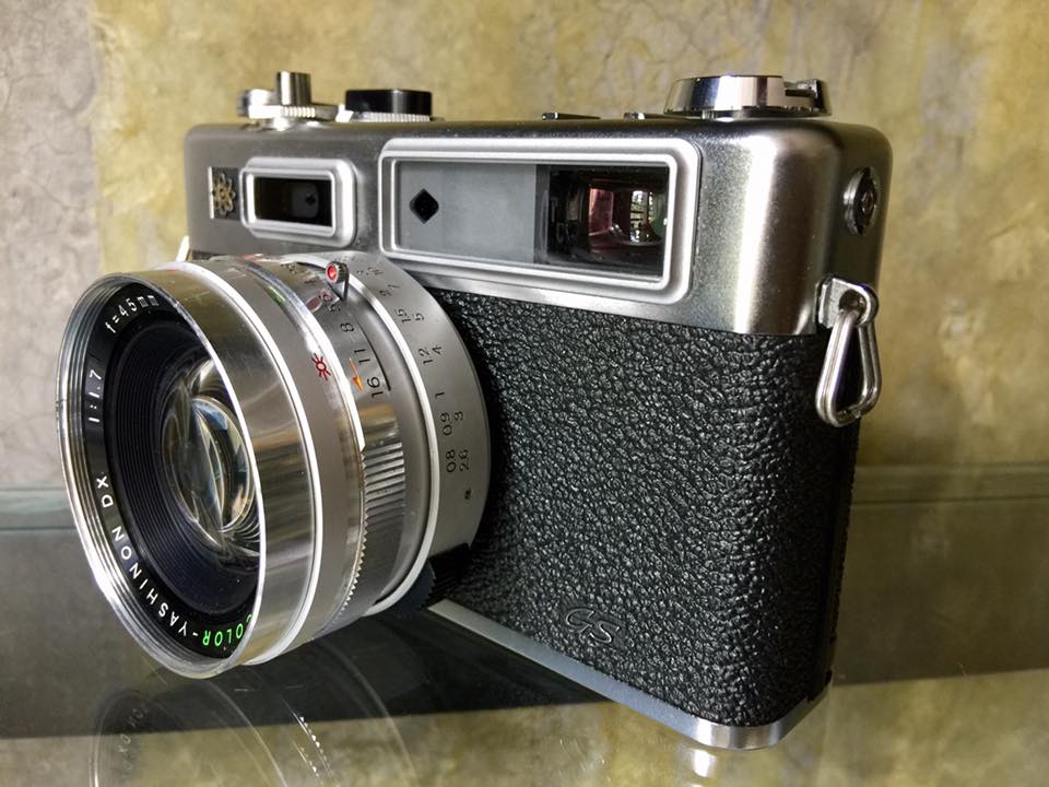 YASHICA ELECTRO 35 GS COLOR YASHINON-DX 45MM.1.7