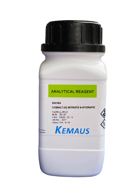 Cobalt (II) Nitrate 6-hydrate, AR "KemAus"