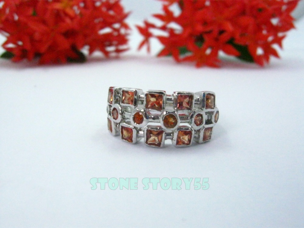 แหวนบุษราคัมแท้