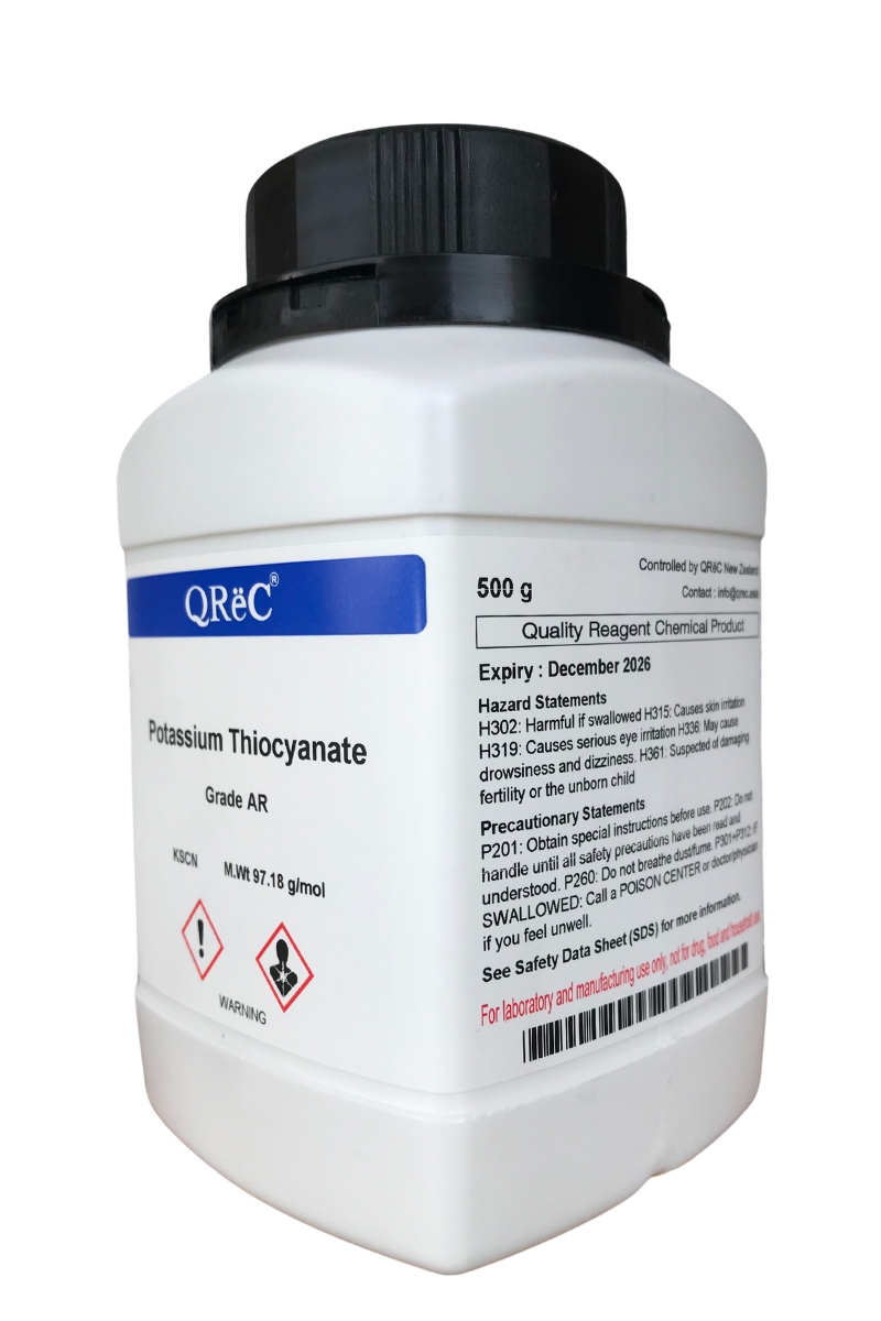 Potassium Thiocyanate, AR 500 g. QReC™