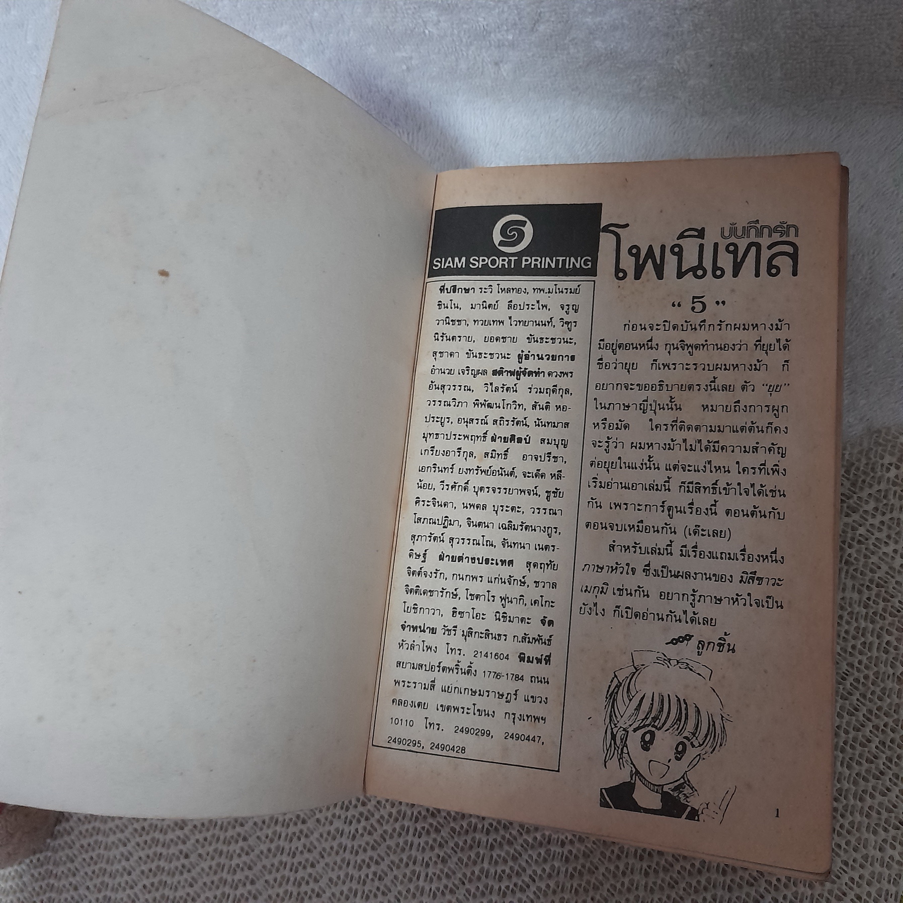 บันทึกรักโพนีเทล 1-5 จบ / Mizusawa megumi