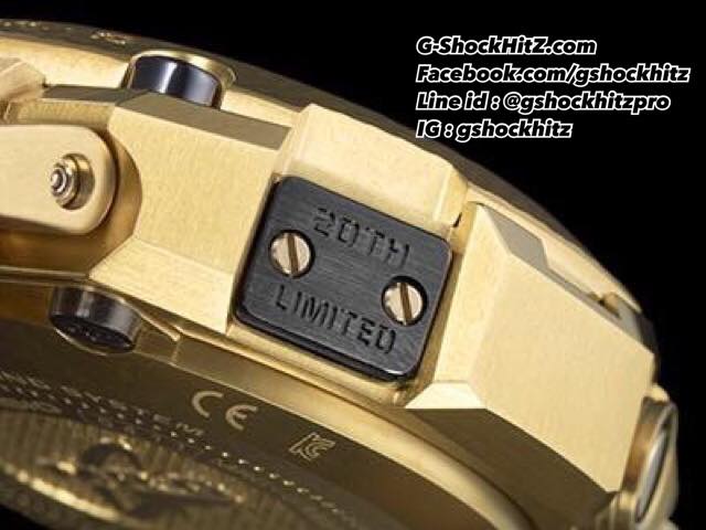 CASIO G-SHOCK นาฬิกาข้อมือ นาฬิกากันน้ำ นาฬิกาของแท้ ประกันศูนย์ CMG 1 ปี รุ่น MRG-G1000HG-9A นาฬิกาสีทอง