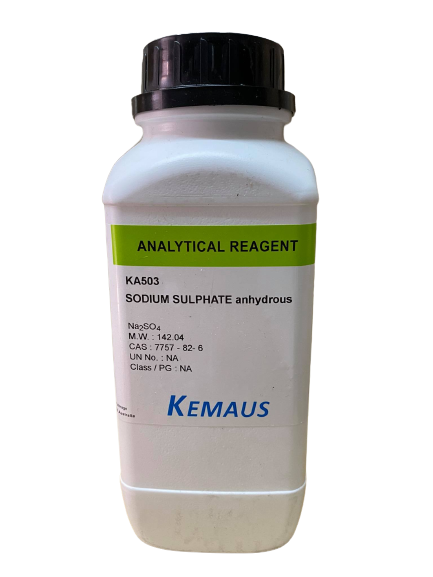 Sodium Sulphate anhydrous, AR 1 Kg. "KemAus"