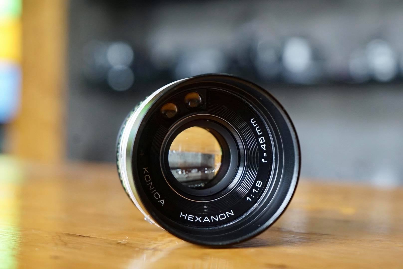 KONICA HEXANON 45MM.F1.8 MODIFIED SONY E MOUNT