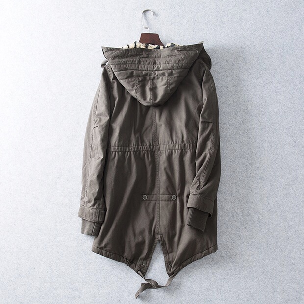 เสื้อโค้ท โค้ทฮูท กันหนาว เสื้อparka ฮูท กันหนาวสีเขียว งานสวย มากคะ Size S/M/L/2L/3L สำเนา สำเนา เขียว
