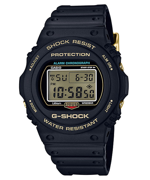 CASIO G-SHOCK นาฬิกาข้อมือ นาฬิกากันน้ำ นาฬิกาของแท้ ประกันศูนย์ CMG 1 ปี รุ่น DW-5735D-1B นาฬิกาสีดำ