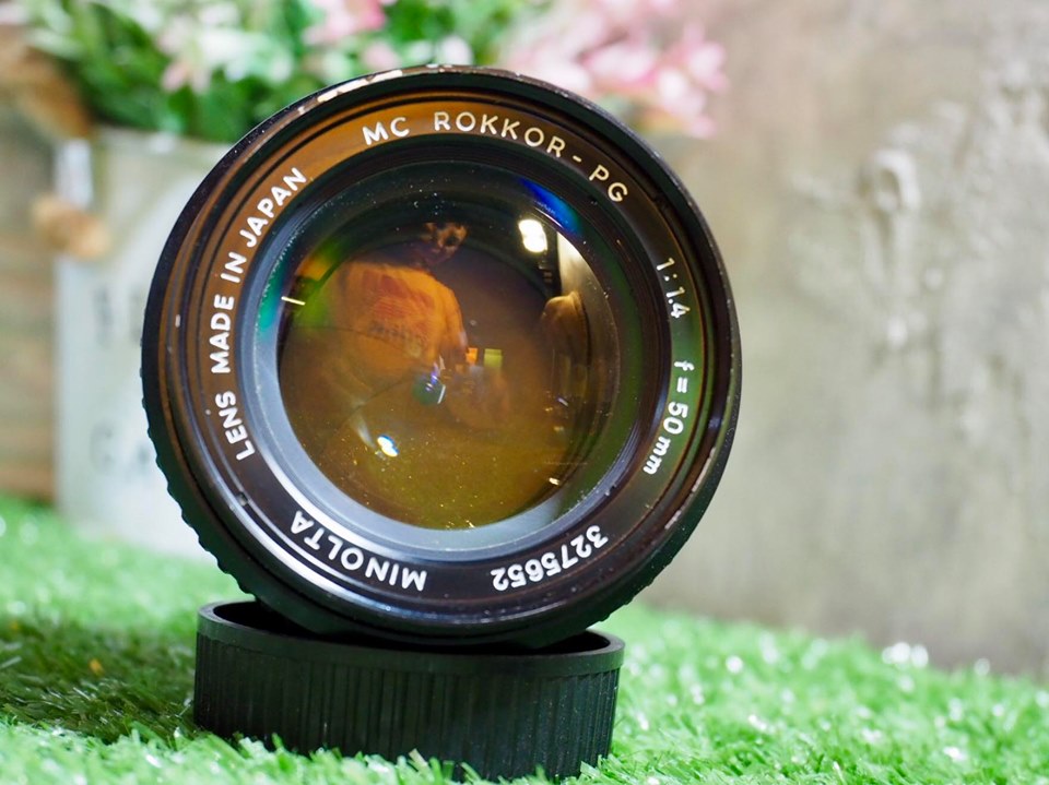 MINOLTA MC ROKKOR-PG 50MM.F1.4 MD MOUNT