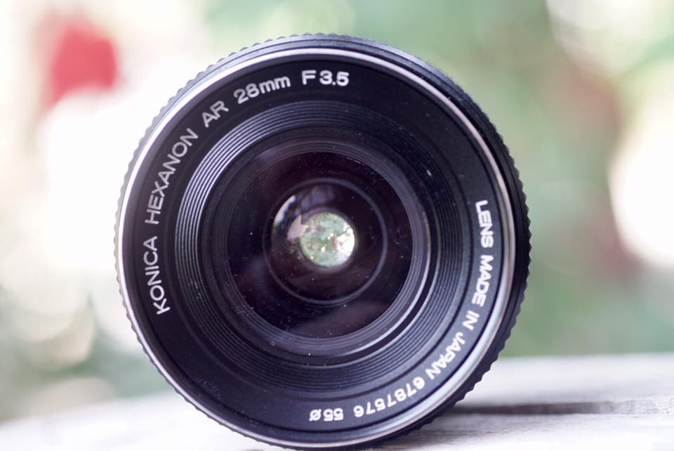 KONICA HEXANON AR 28MM. F3.5 AR MOUNT