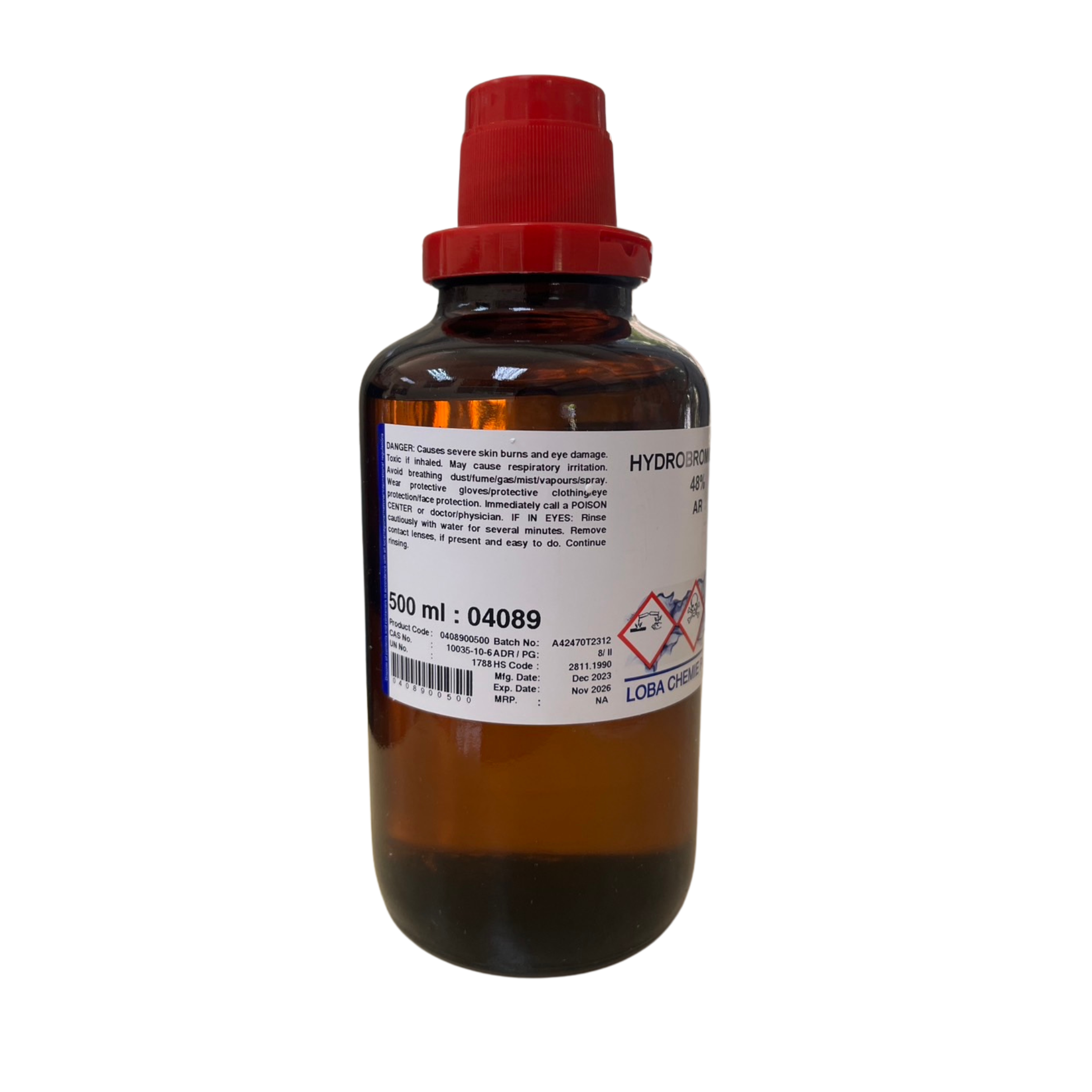 Hydrobromic Acid 48%, AR Loba Chemie™