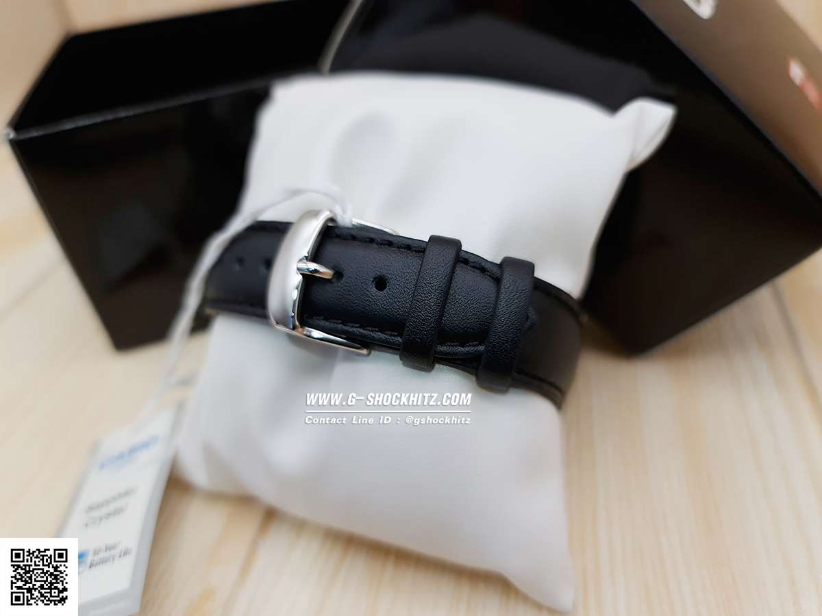 CASIO นาฬิกาคาสิโอ นาฬิกาข้อมือ นาฬิกากันน้ำ นาฬิกาของแท้ ประกันศูนย์ CMG 1 ปี รุ่น MTS-110L-1A นาฬิกาสีดำ
