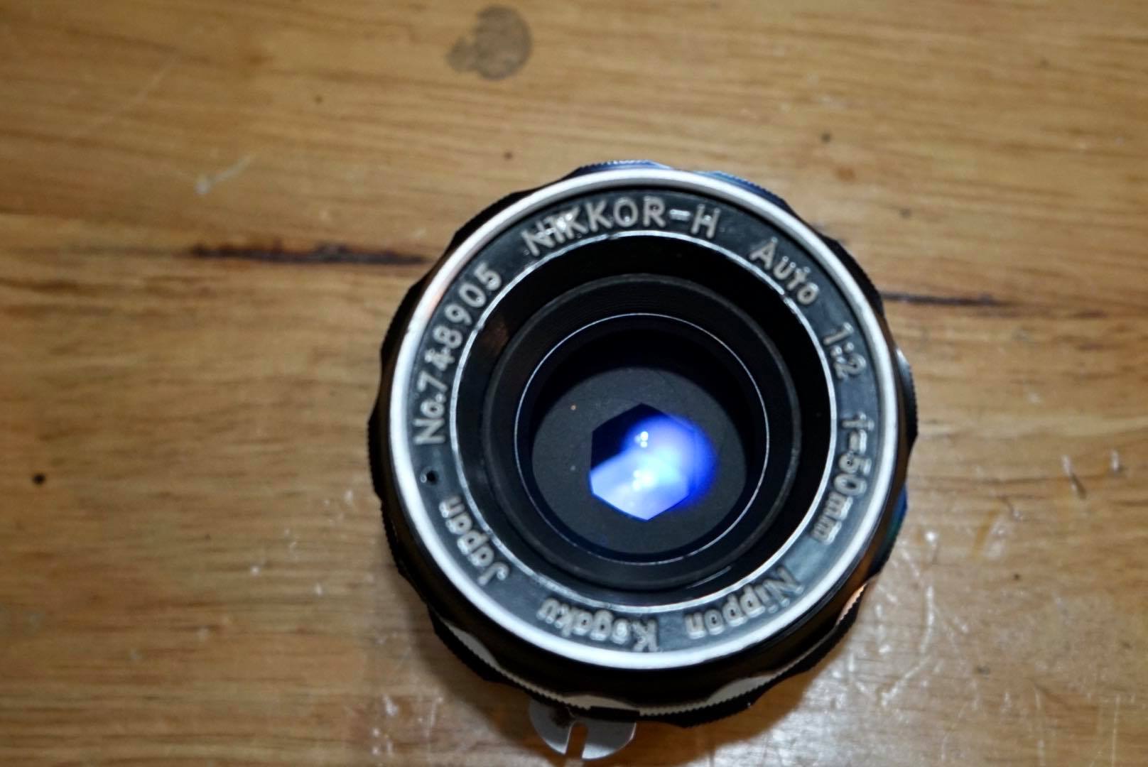 NIKKOR-H Auto 50mm. F2 Non Ai Mount
