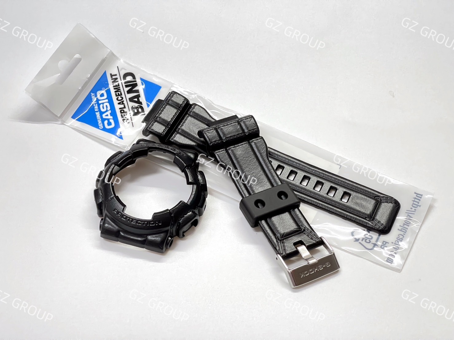 CASIO GENUINE FACTORY CASIO REPLACEMENT อะไหล่นาฬิกา G-SHOCK รุ่น GD-120BT-1 กรอบสายสีดำ