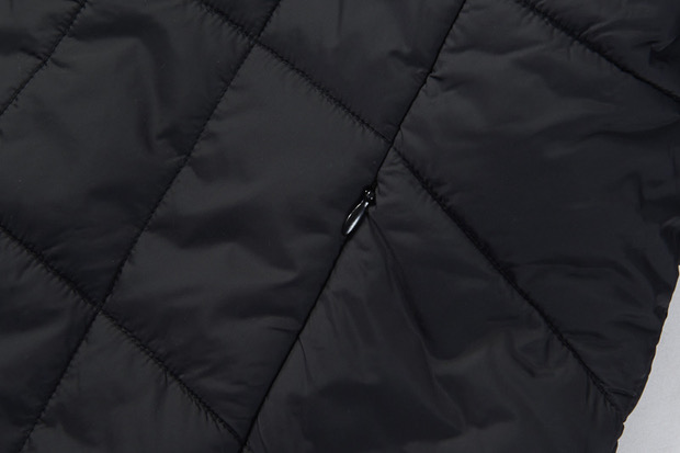เสื้อโค้ท เสื้อกันหนาว ฮู้ด บุนวมอุ่น เนื้อผ้าสังเคราะห์ MARK NEW YORK (Padded puffer coat) ขาว