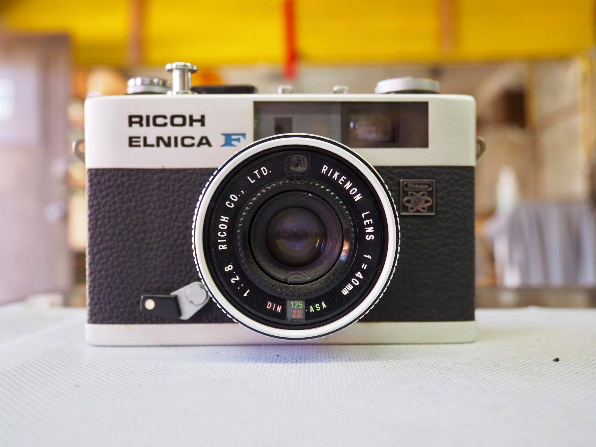 RICOH ELNICA F RIKENON LENS 40MM.F2.8