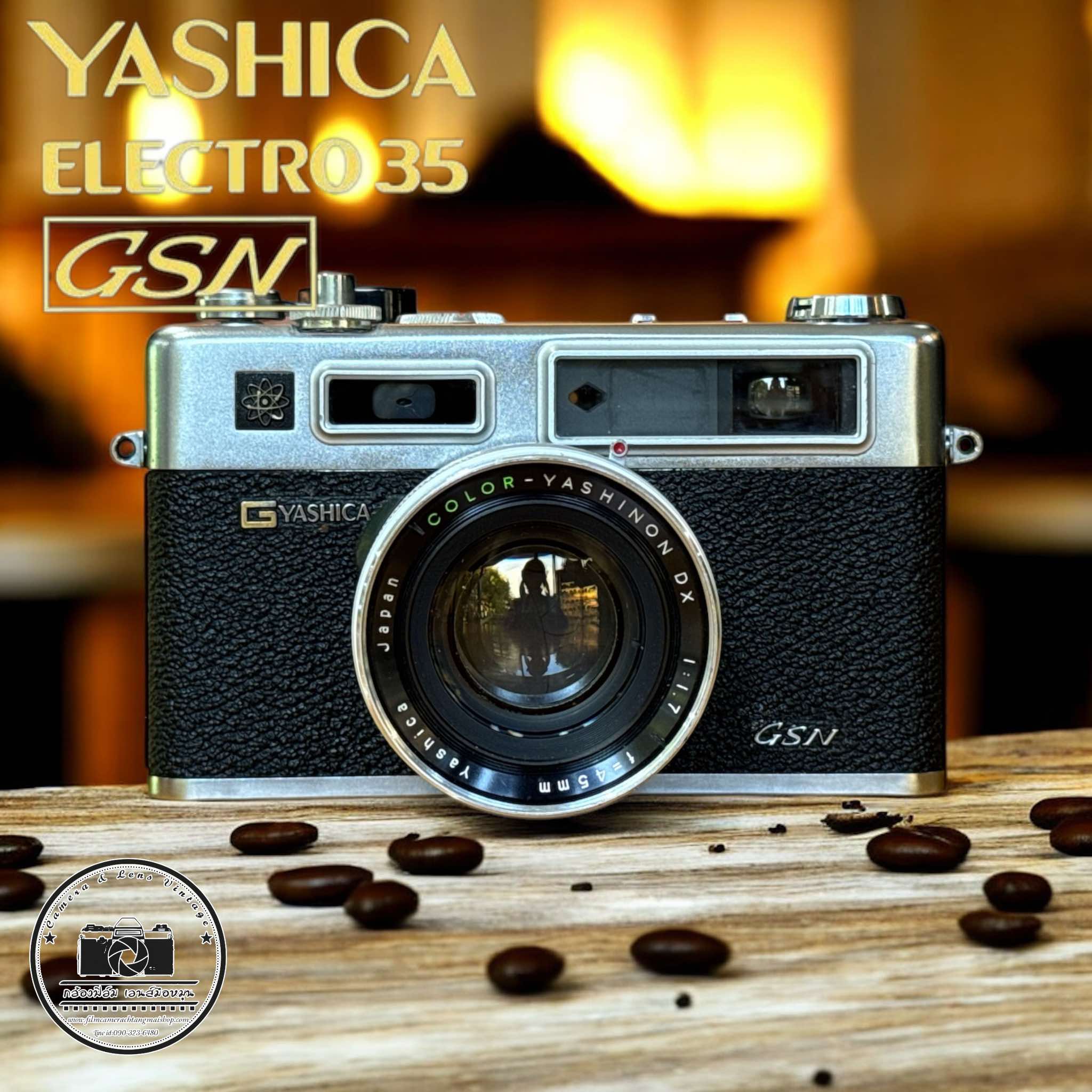 YASHICA ELECTRO 35GSN YASHICA COLOR YASHINON-DX 45MM.F1.7