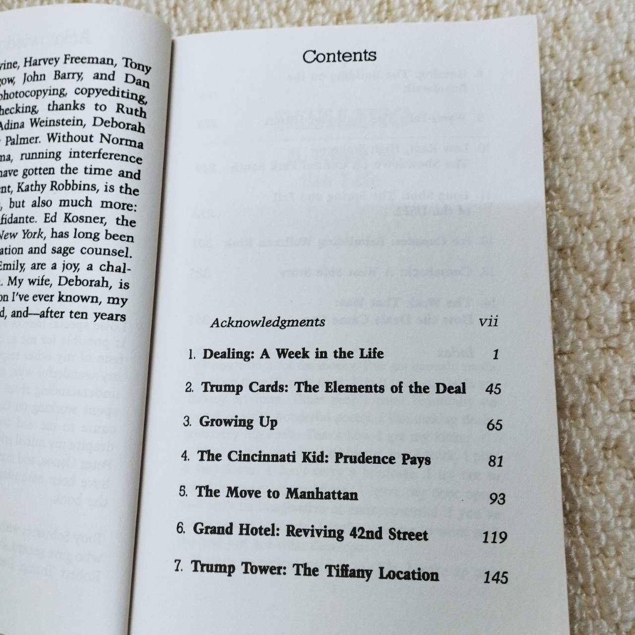 หนังสือมือสอง ภาษาอังกฤษ TRUMP THE ART OF THE DEAL