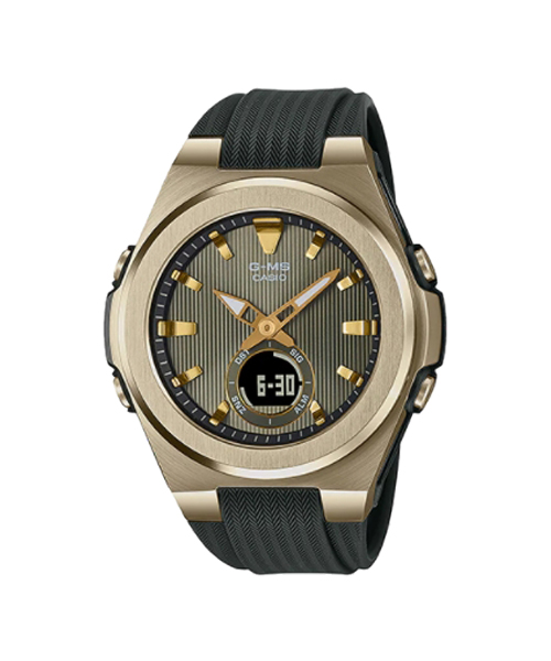 CASIO G-MS นาฬิกาข้อมือ นาฬิกากันน้ำ นาฬิกาของแท้ ประกันศูนย์ CMG 1 ปี รุ่น MSG-C150G-3A นาฬิกาสีเขียว