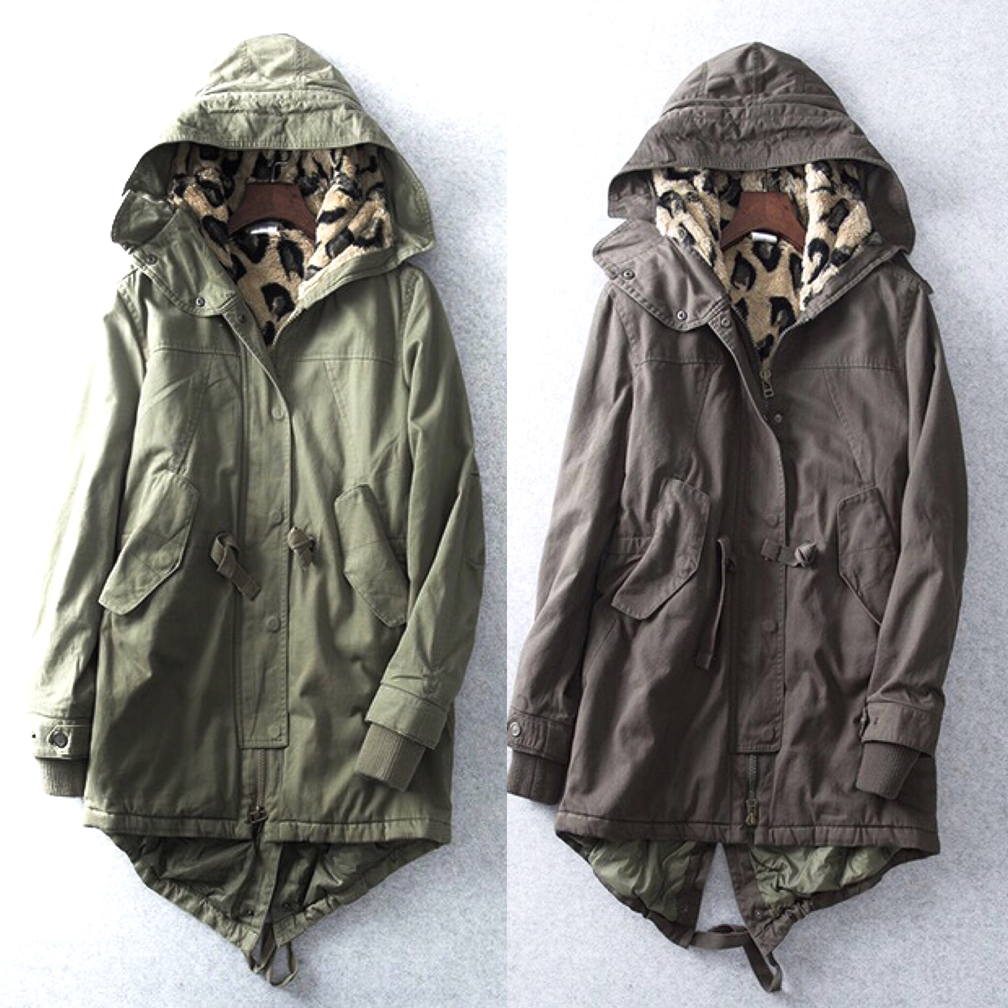 เสื้อโค้ท โค้ทฮูท กันหนาว เสื้อparka ฮูท กันหนาวสีเขียว งานสวย มากคะ Size S/M/L/2L/3L สำเนา สำเนา เขียว