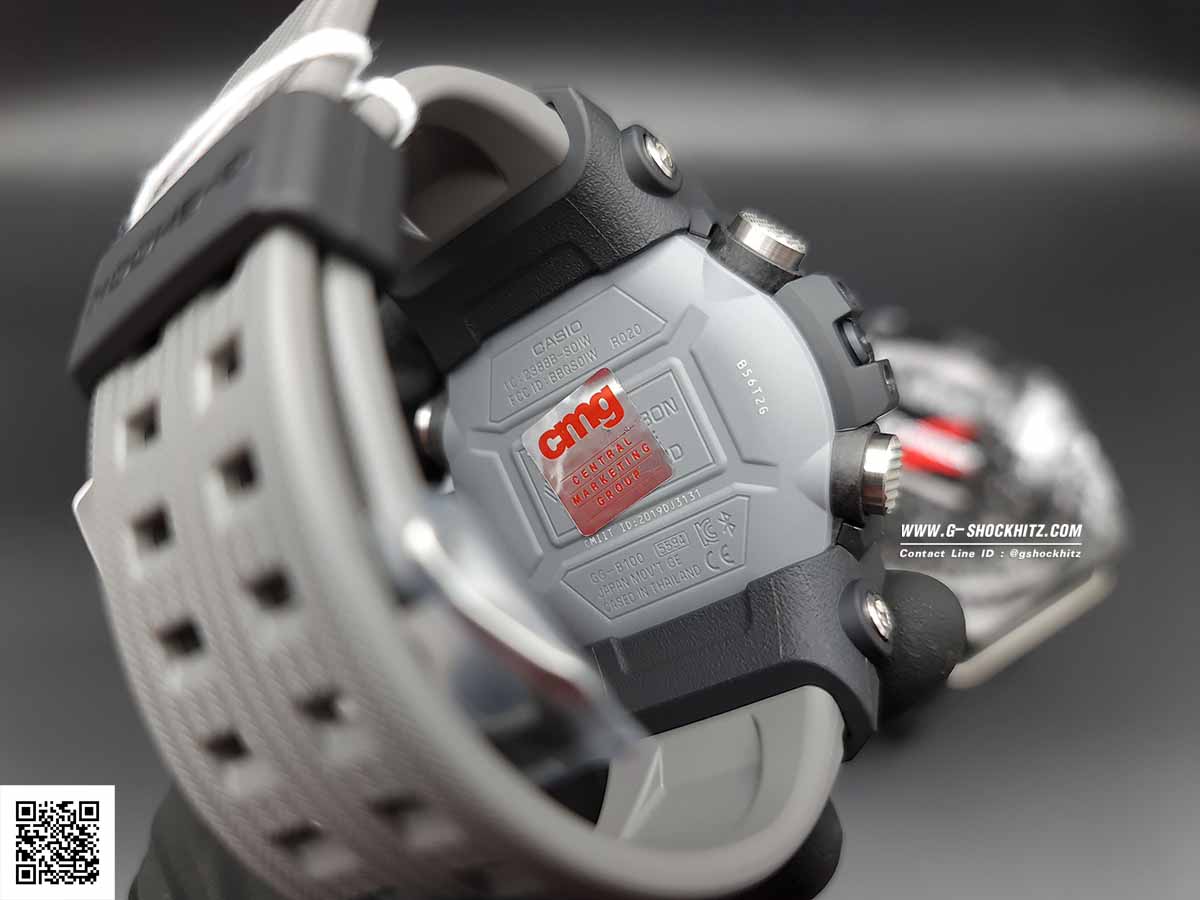 CASIO G-SHOCK นาฬิกาข้อมือ นาฬิกากันน้ำ นาฬิกาของแท้ ประกันศูนย์ CMG 1 ปี รุ่น GG-B100-8A นาฬิกาสีดำ