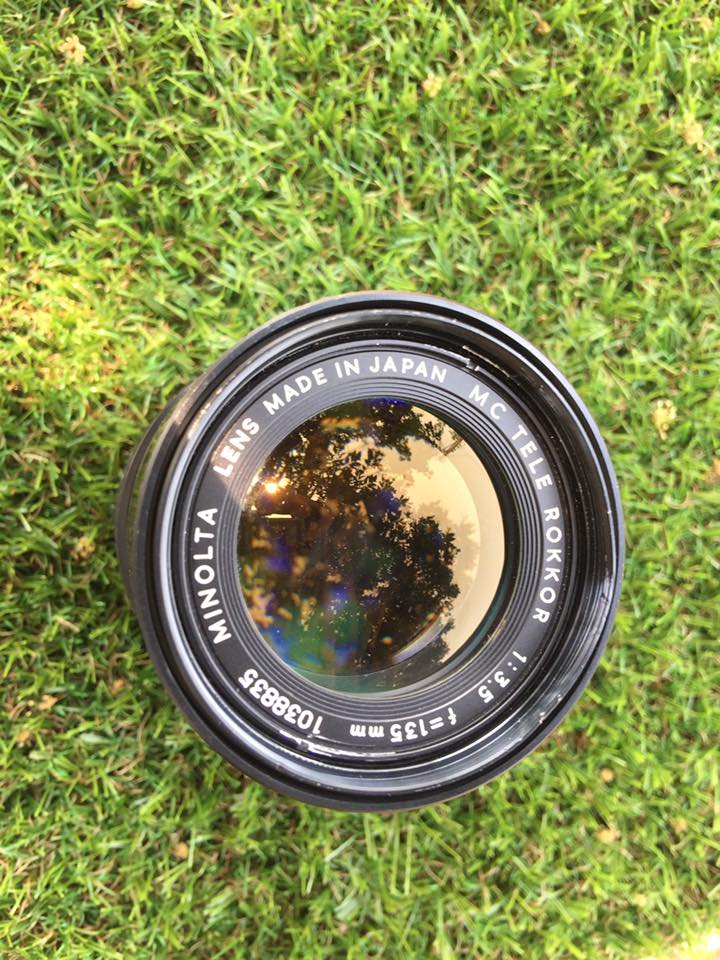 MINOLTA MC TELE ROKKOR 135MM. F3.5 MD MOUNT