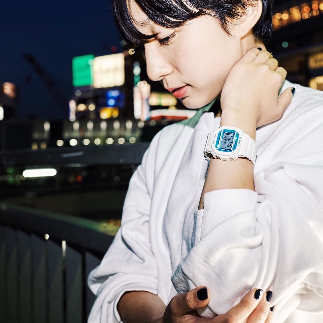 CASIO BABY-G นาฬิกาข้อมือ นาฬิกากันน้ำ นาฬิกาของแท้ ประกันศูนย์ CMG 1 ปี รุ่น BGD-501FS-7D นาฬิกาสีขาว