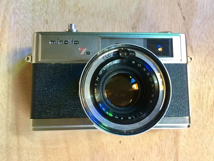 MINOLTA HI-MATIC 7S MINOLTA ROKKOR-PF45MM.F1.8