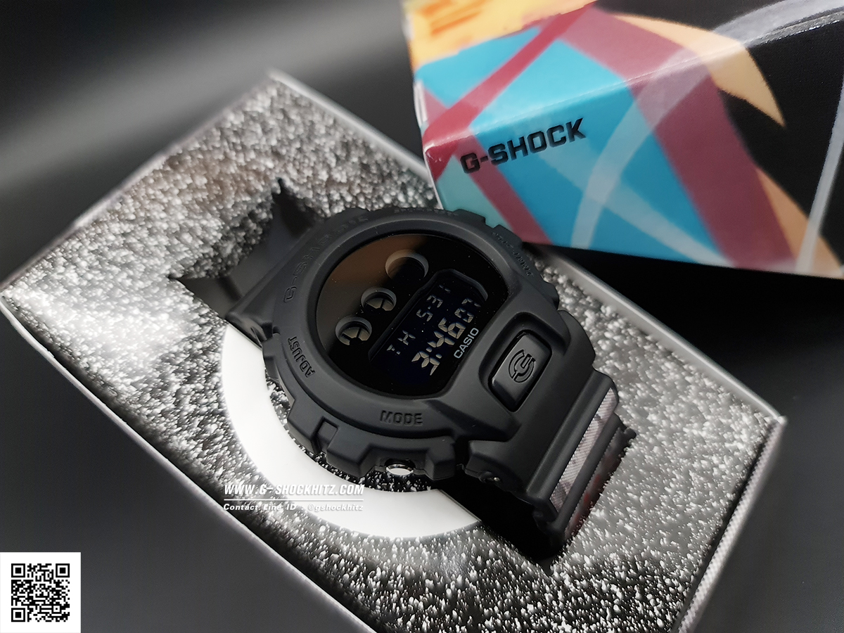CASIO MID YEAR SALE G-SHOCK พร้อมส่ง นาฬิกาข้อมือ นาฬิกากันน้ำ นาฬิกาของแท้ ประกันศูนย์ CMG 1 ปี รุ่น DW-6900BBA-1STCR LIMITED นาฬิกาสีดำ