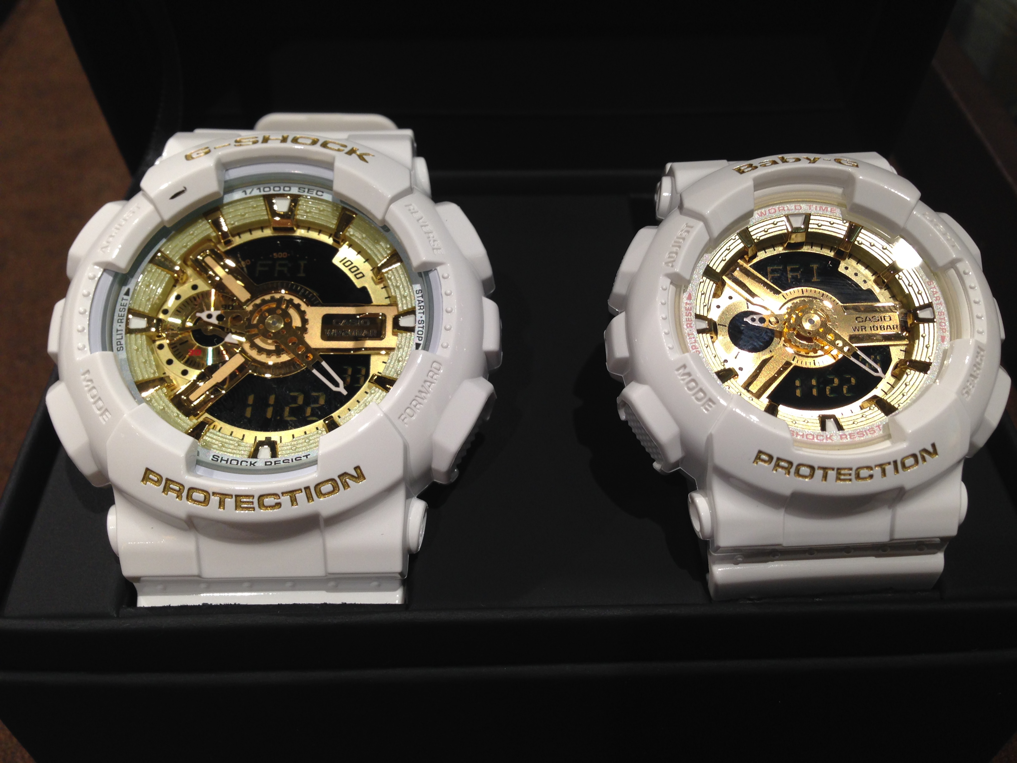 CASIO G-SHOCK นาฬิกาข้อมือ นาฬิกากันน้ำ นาฬิกาของแท้ ประกันศูนย์ CMG 1 ปี รุ่น GBG-13SET-7A นาฬิกาสีขาว