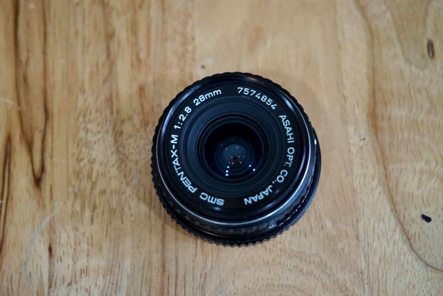 SMC PENTAX-M 28MM.F2.8 PK MOUNT