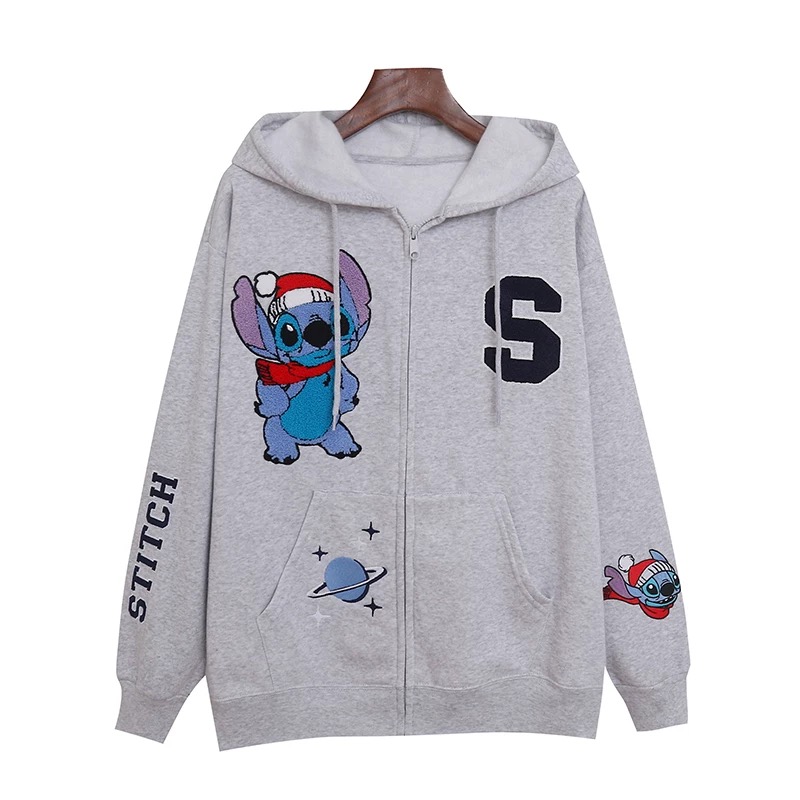 เสื้อฮู้ด วอร์ม สเวตเตอร์ Disney เสื้อ stitch สติช สีฟ้า ลายการ์ตูนมิคกี้ งาน DISNEYงานสวย แต่งสายรุ้ง สำเนา สำเนา สำเนา ฟ้า