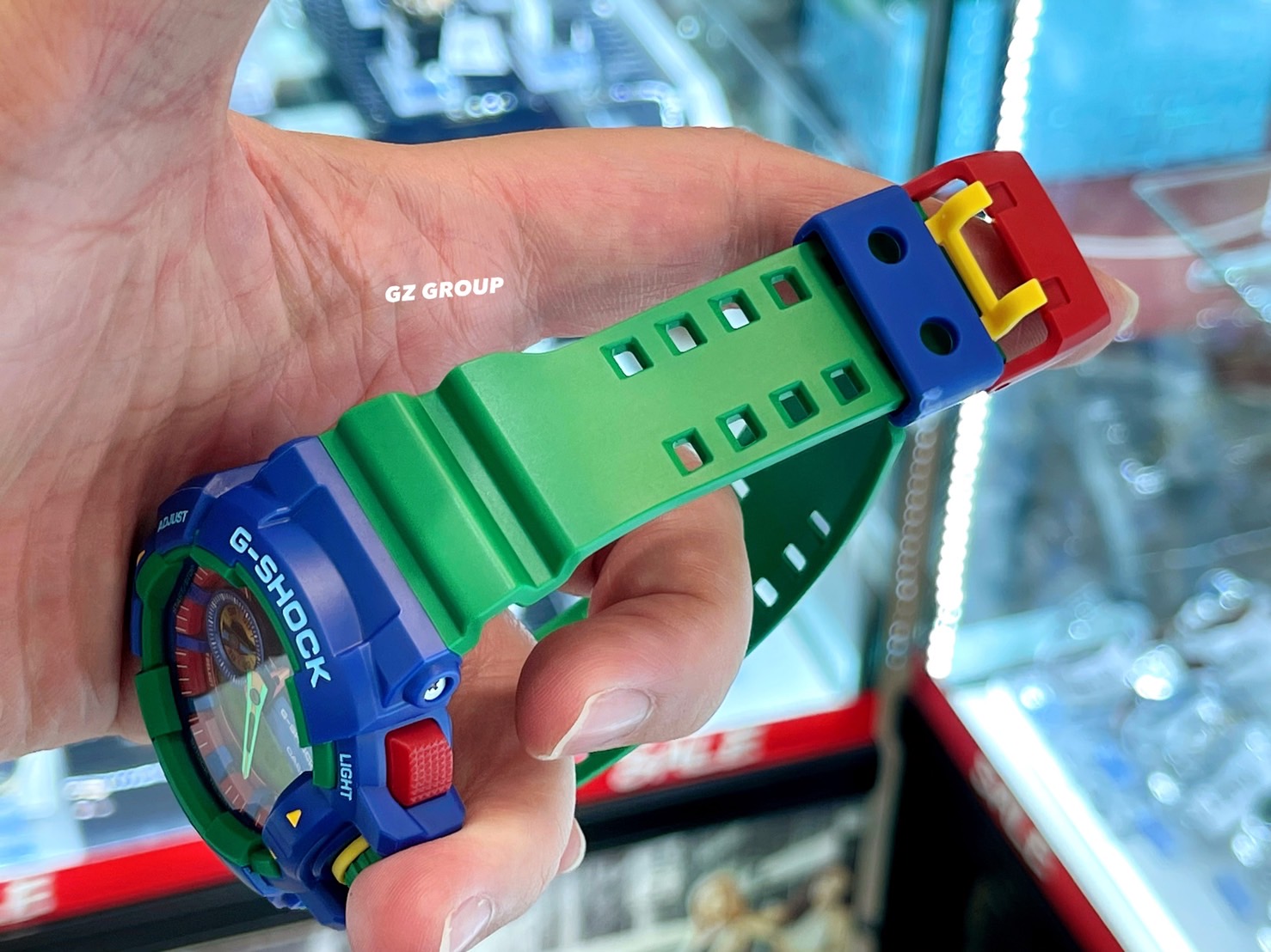 CASIO G-SHOCK นาฬิกาข้อมือ นาฬิกากันน้ำ นาฬิกาของแท้ ประกันศูนย์ CMG 1 ปี รุ่น GA-400-2A นาฬิกาสีน้้้ำเงิน