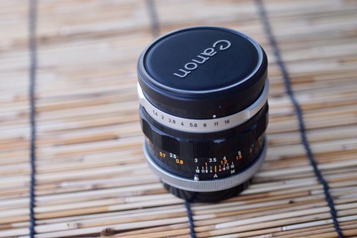 Canon Lens FL 50mm. F1.4 FL Mount