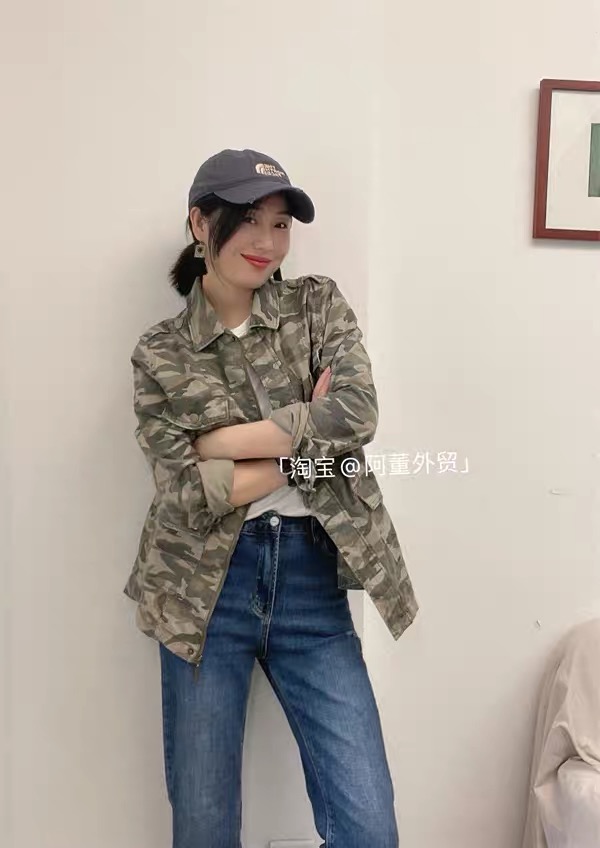 Mudd เสื้อทหาร เสื้อแจ็คเก็ตลายพราง เสื้อนอกแนวทหาร แพทเทินสวย เท่ห์มาก แบรนด์ MUDD คะ สำเนา สำเนา สำเนา เขียว