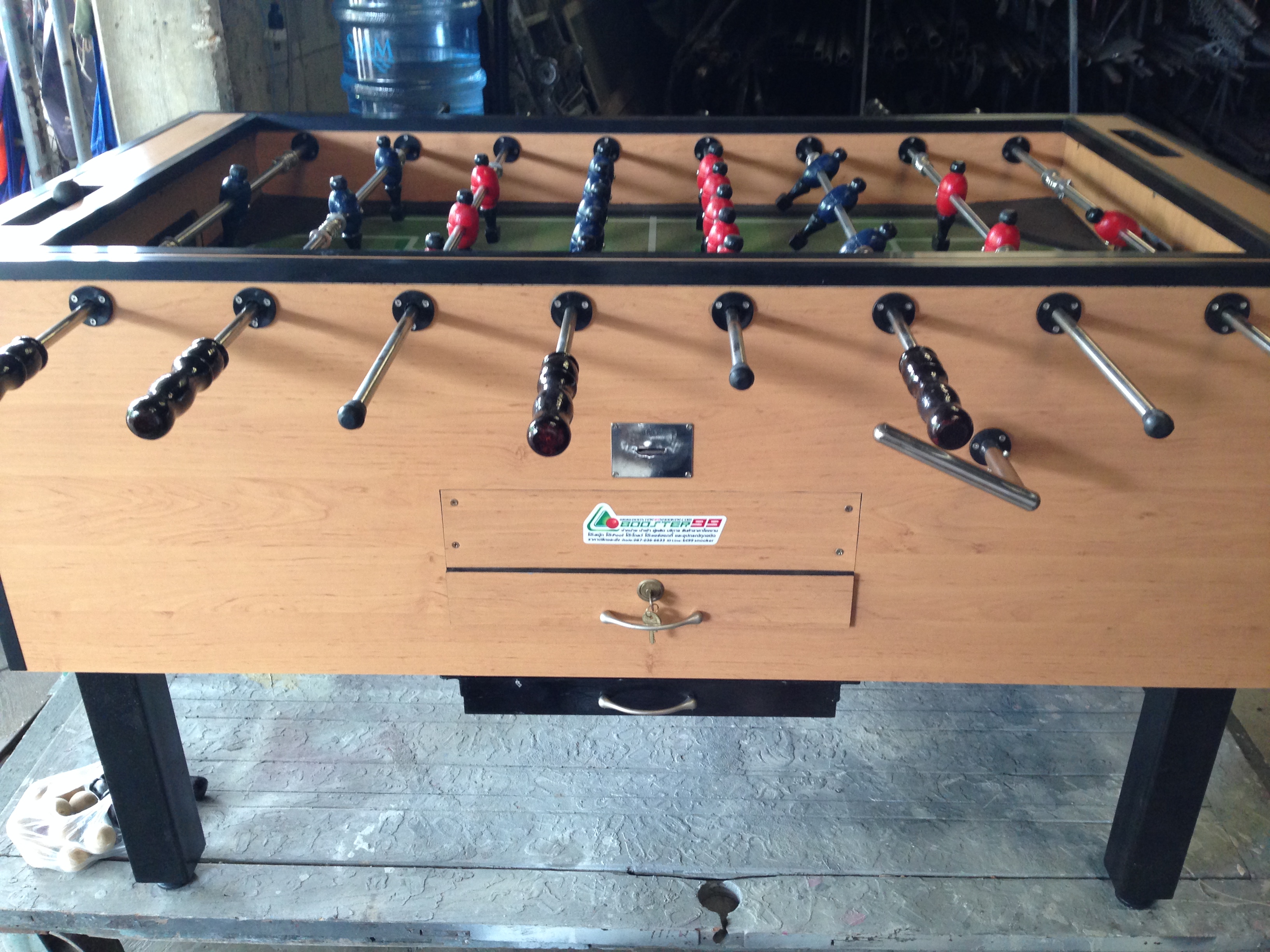 โต๊ะโกล์ว ฟุตบอล แบบหยอดเหรียญ