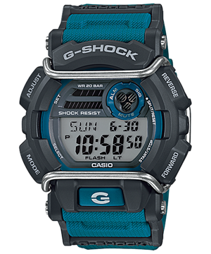CASIO G-SHOCK นาฬิกาข้อมือ นาฬิกากันน้ำ นาฬิกาของแท้ ประกันศูนย์ CMG 1 ปี รุ่น GD-400-2D นาฬิกาสีน้าเงิน