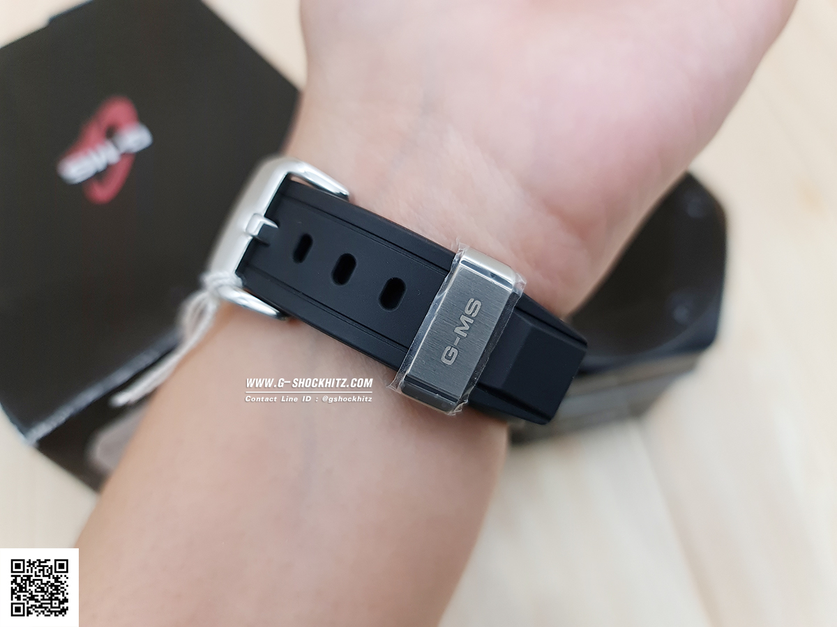 CASIO MID YEAR SALE G-MS พร้อมส่ง นาฬิกาข้อมือ นาฬิกากันน้ำ นาฬิกาของแท้ ประกันศูนย์ CMG 1 ปี รุ่น MSG-400G-1A1 นาฬิกาสีดำ