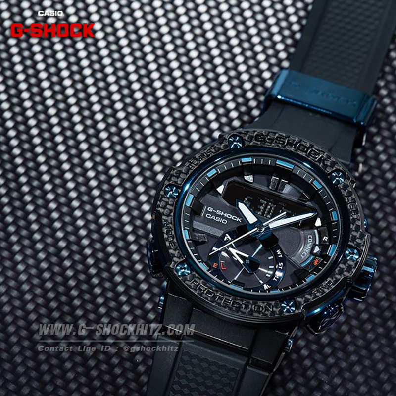 CASIO G-SHOCK นาฬิกาข้อมือ นาฬิกากันน้ำ นาฬิกาของแท้ ประกันศูนย์ CMG 1 ปี รุ่น GST-B200X-1A2 นาฬิกาสีดำ