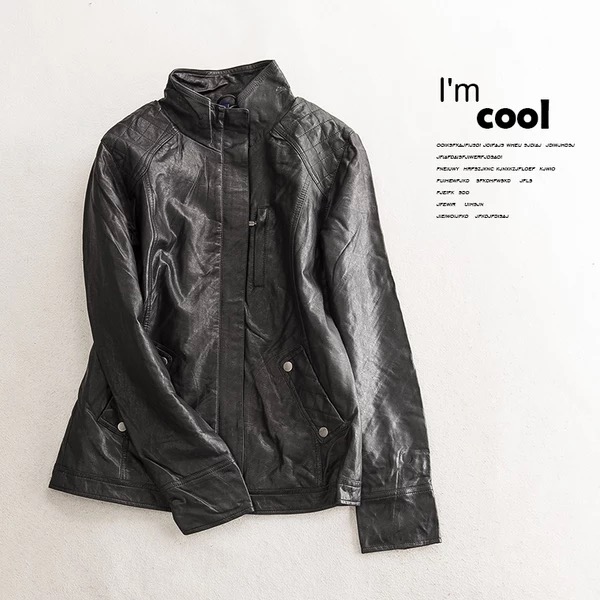 เสื้อหนัง jacket หนังผู้ชาย สีดำ เสื้อแจ็คเก็ตหนัง ผู้ชาย แต่งไหล่ แบรนดฺเนมBIAGINNI สวยเท่ห์มากๆคะ Size. S/ M/L/XL Size S/M/L