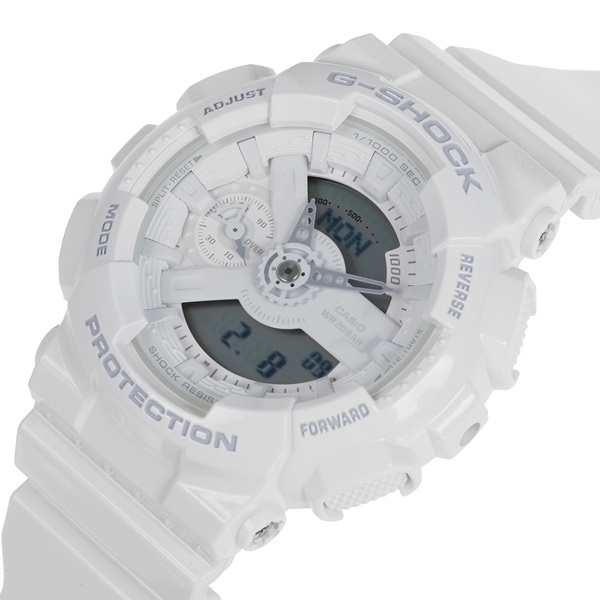 CASIO G-SHOCK นาฬิกาข้อมือ นาฬิกากันน้ำ นาฬิกาของแท้ ประกันศูนย์ CMG 1 ปี รุ่น GMA-S110CM-7A1 นาฬิกาสีขาว