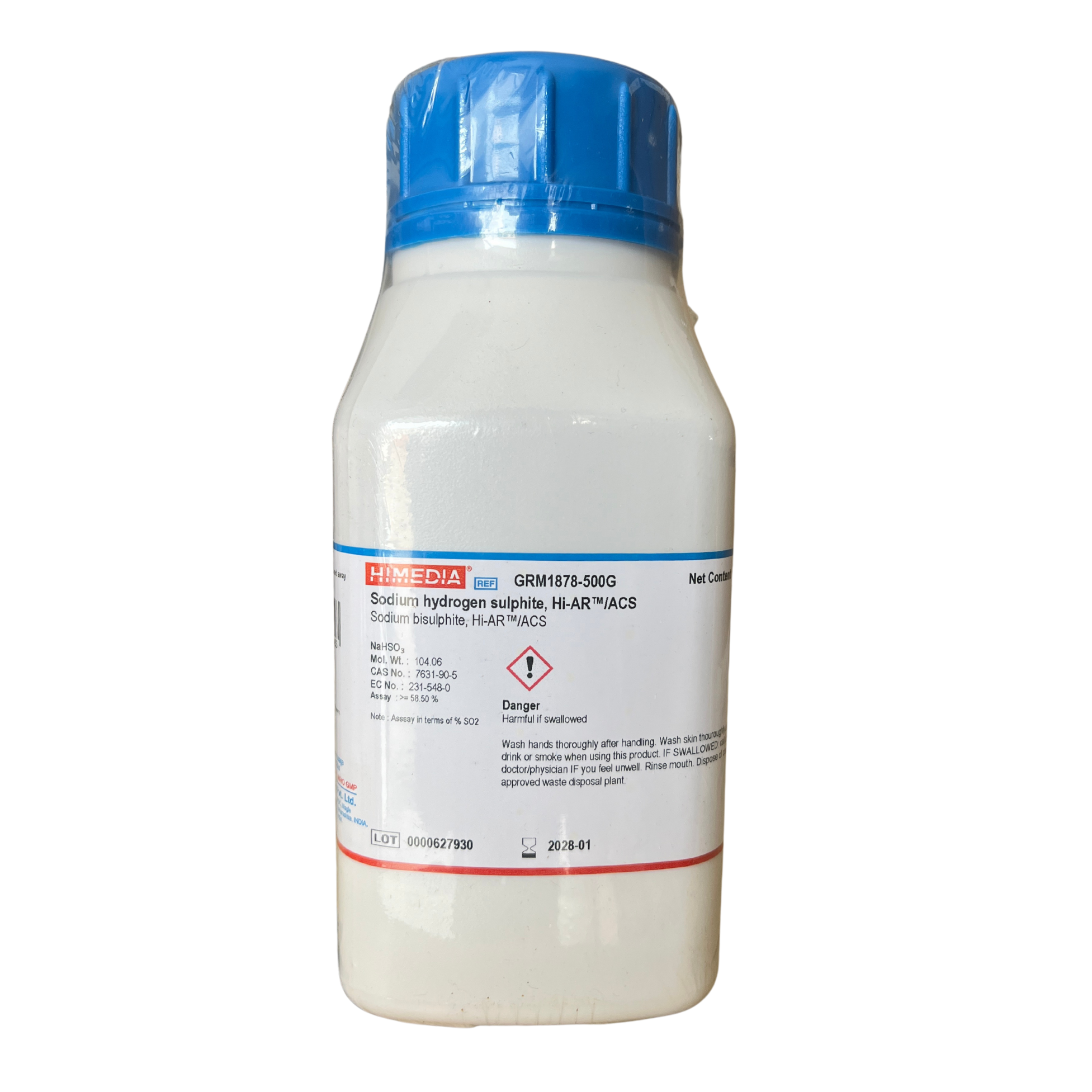 Sodium Hydrogen Sulphite, Hi-AR/ACS 500 g. Himedia®