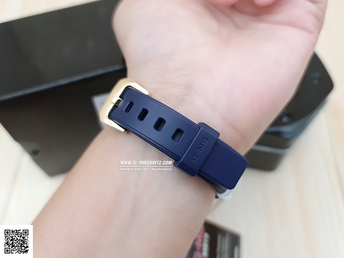CASIO G-MS นาฬิกาข้อมือ นาฬิกากันน้ำ นาฬิกาของแท้ ประกันศูนย์ CMG 1 ปี รุ่น MSG-S500G-2A นาฬิกาสีน้ำเงิน