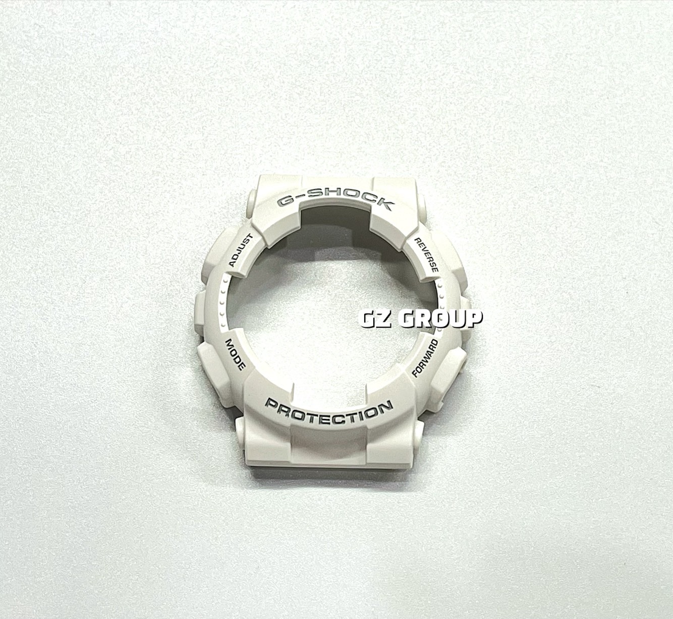 CASIO GENUINE FACTORY CASIO REPLACEMENT อะไหล่นาฬิกา G-SHOCK รุ่น GA-110C-7 กรอบสายสีขาว
